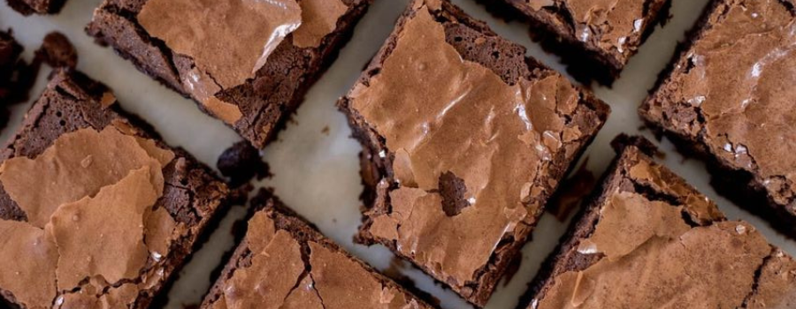 Raspberry chocolate brownie